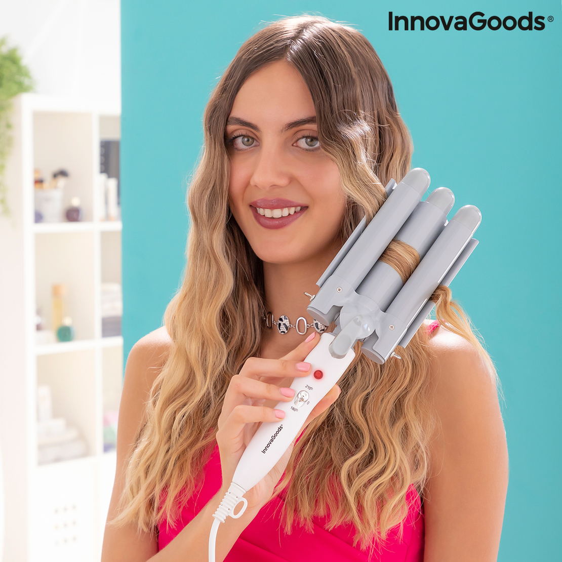 Керамична ретро преса за косаTriler InnovaGoods