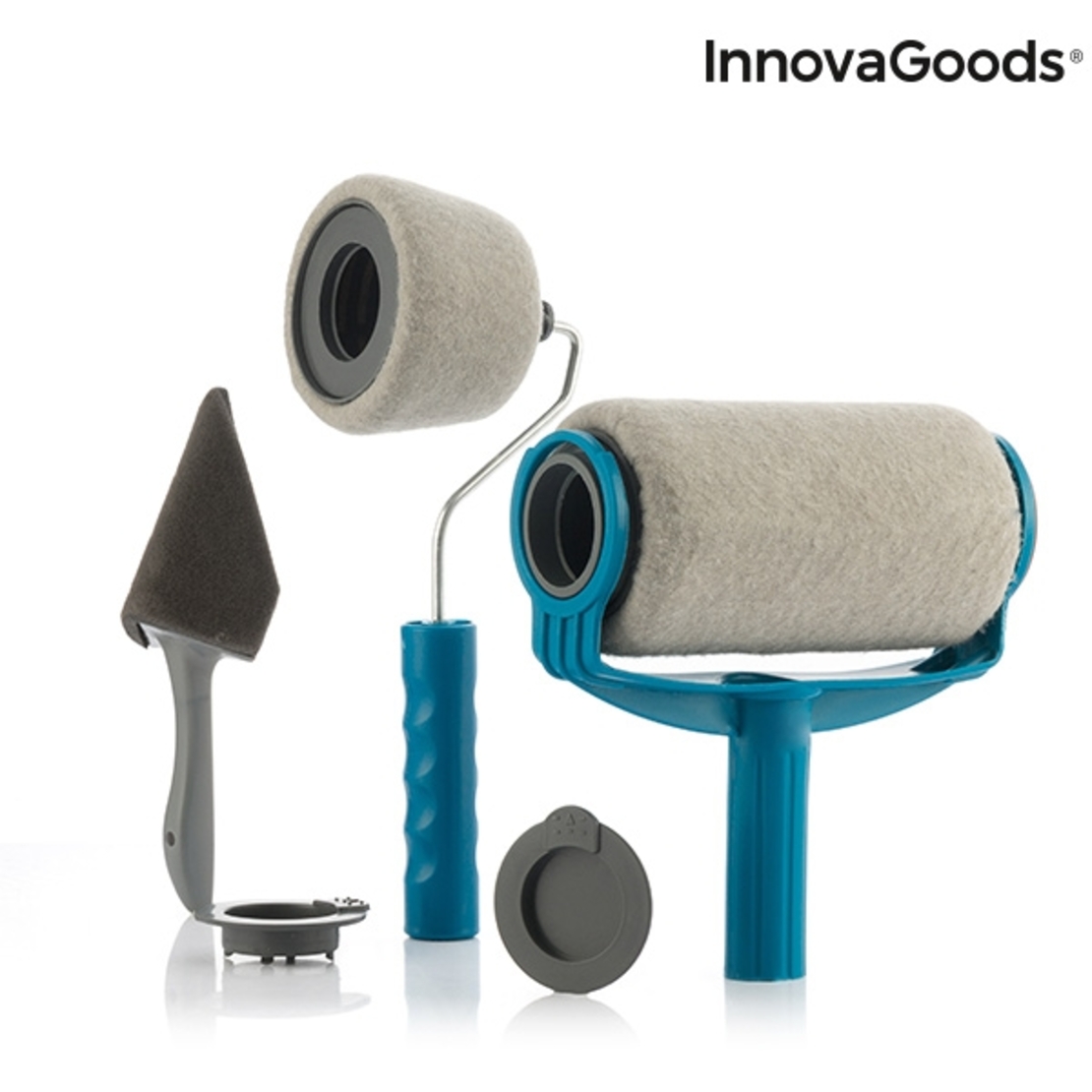 Комплект от Презареждащи Антикапкови Валяци за Боядисване Roll'n'paint InnovaGoods 5 части