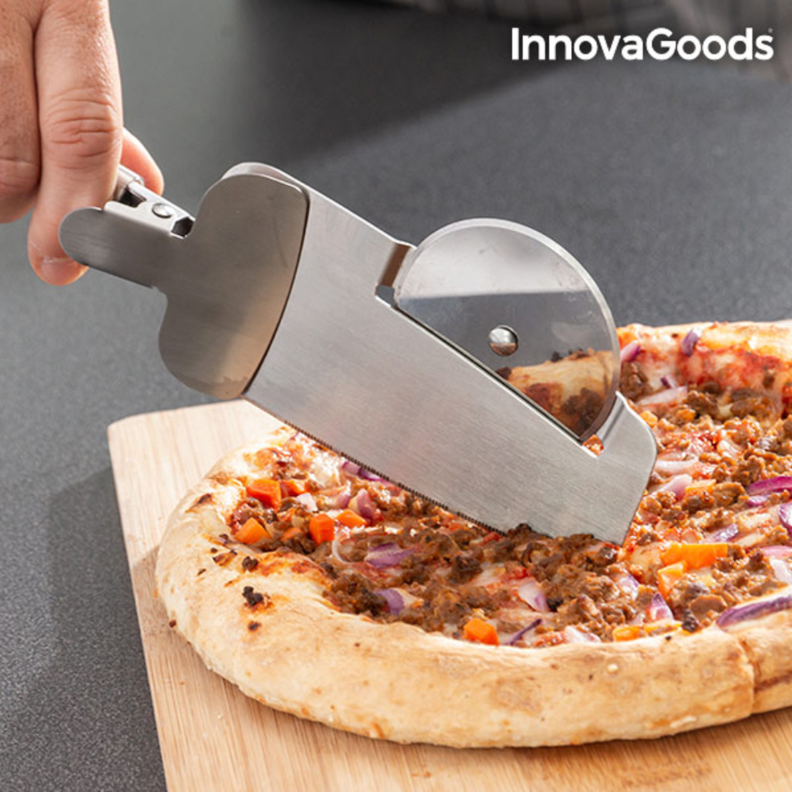 Уред за Рязане на Пица 4 в 1 Nice Slice InnovaGoods