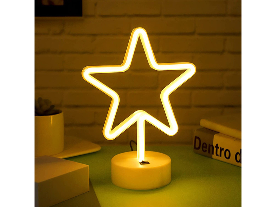 Стояща звезда 100 led коледни лампички за елха големи usb