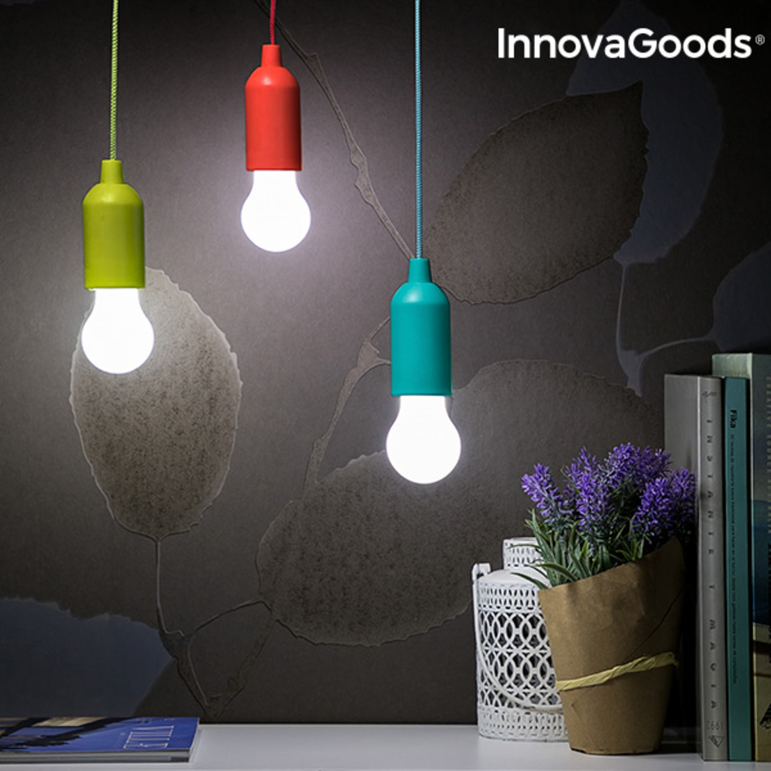 Преносима LED Крушка с Кабел InnovaGoods