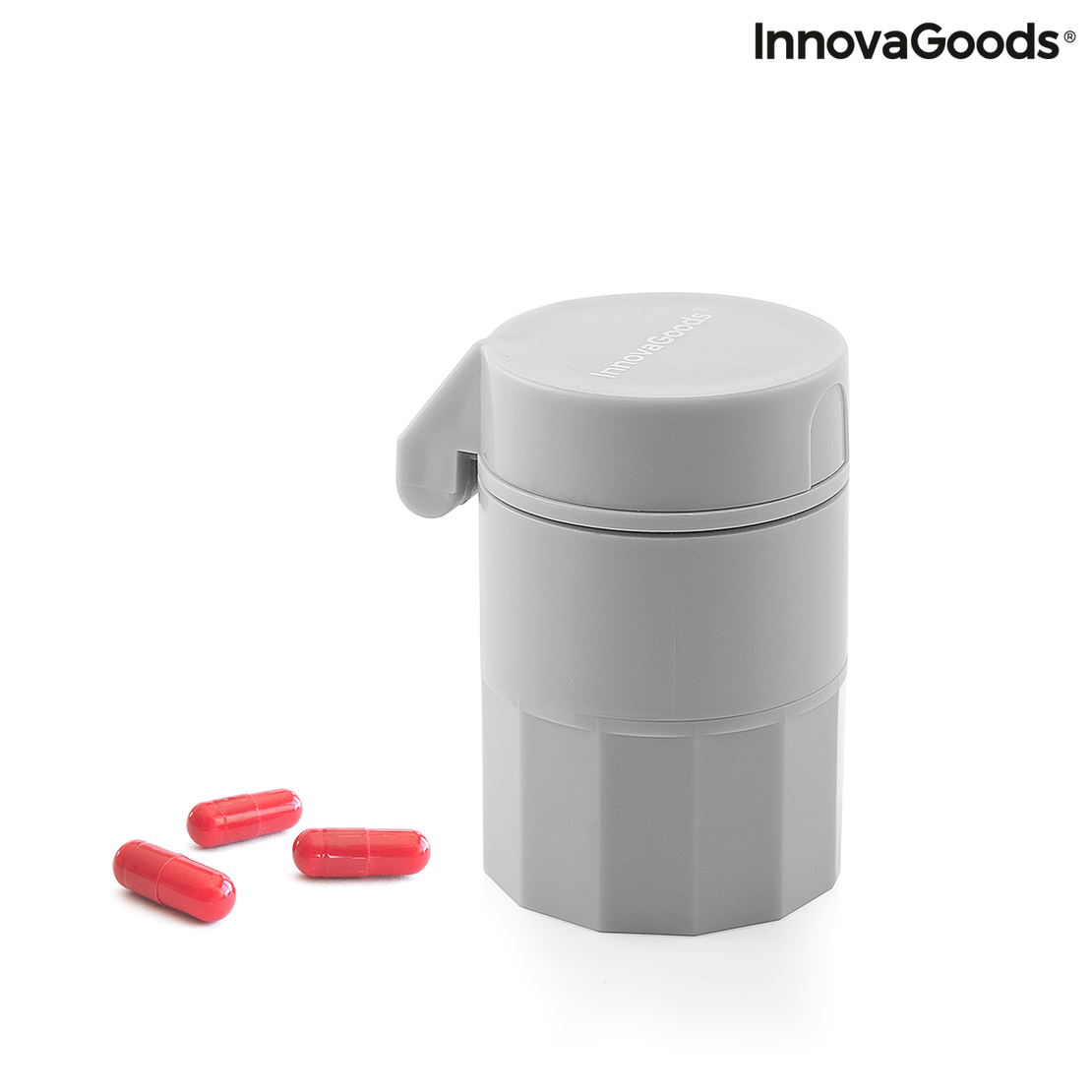 Кутия за Хапчета с Резачка и Раздробител 5 в 1 Fivlok InnovaGoods