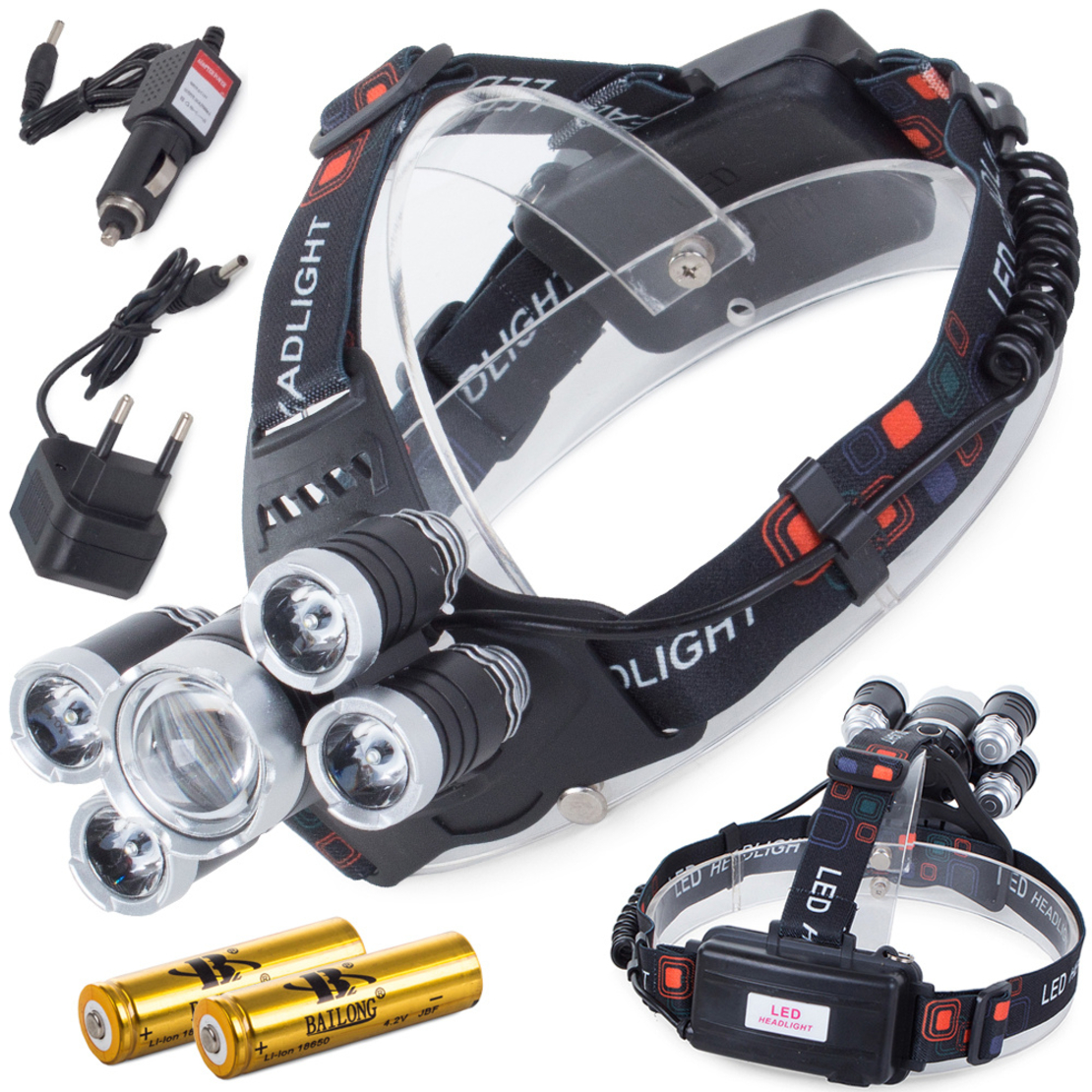 Bailong Cree LED челна лампа XM-L T6 4x XPE