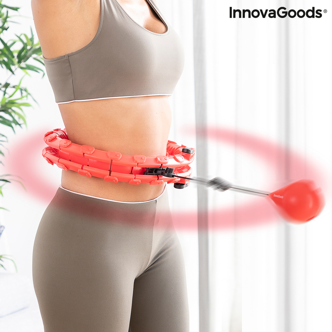 Интелигентен Фитнес Обръч с Регулируемо Тегло Fittehoop InnovaGoods