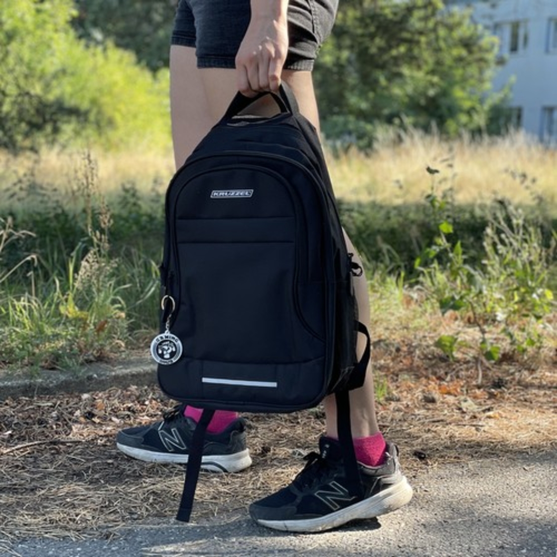 22L раница - черна Kruzzel 24524