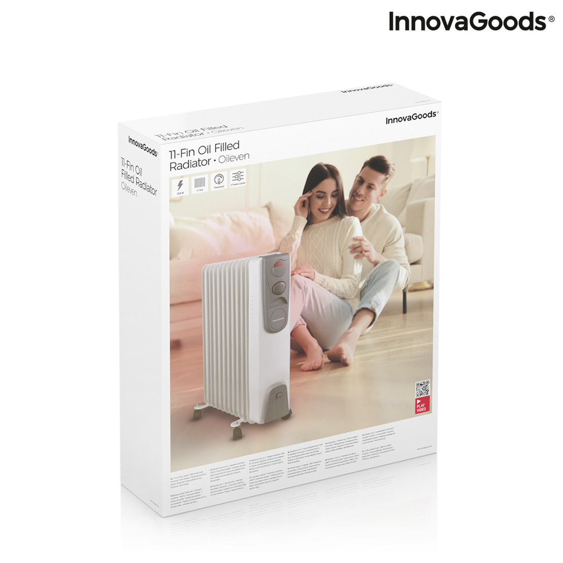 Маслен радиатор Oileven InnovaGoods 2500 W (11 ребра)