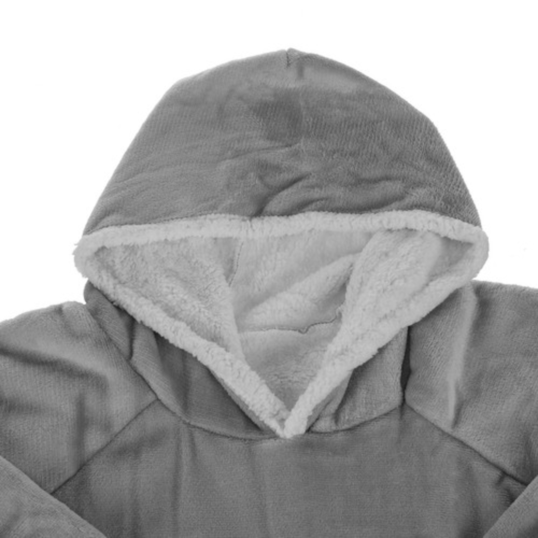 XXL суичър - сиво одеяло Ruhhy 24402