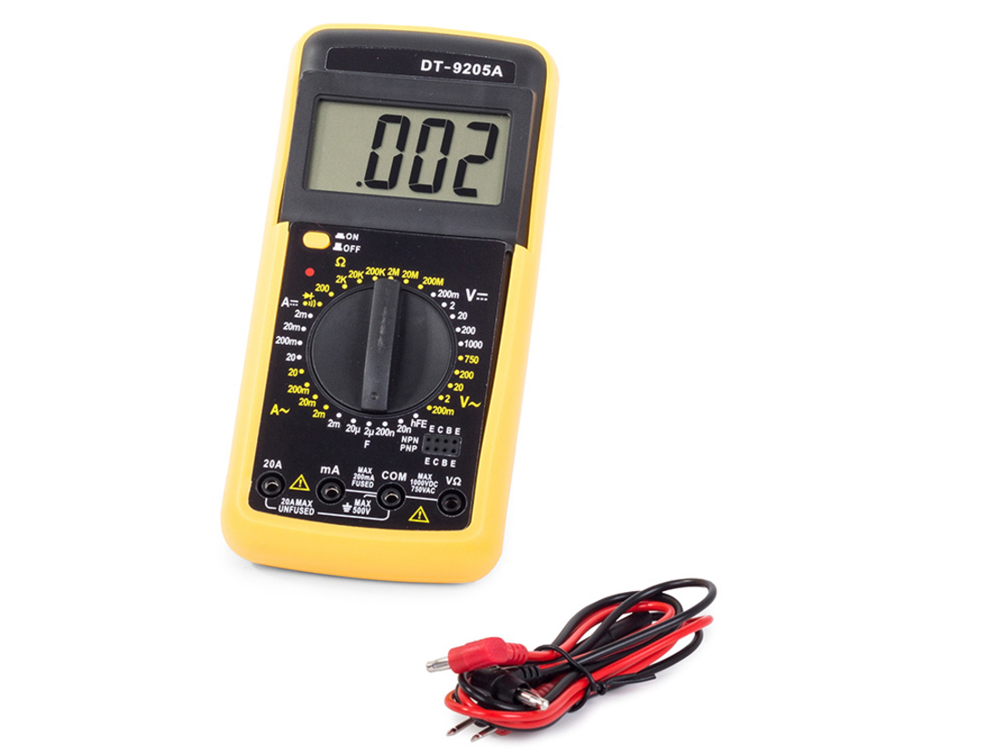DT9205A Цифров LCD цифров токов мултицет