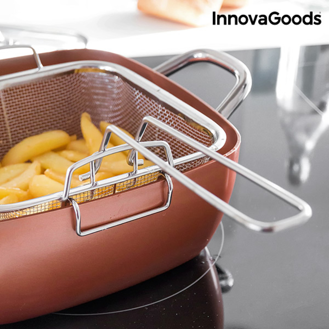 Комплект Многофункционален Тиган 5 в 1 Copper InnovaGoods (4 Части)