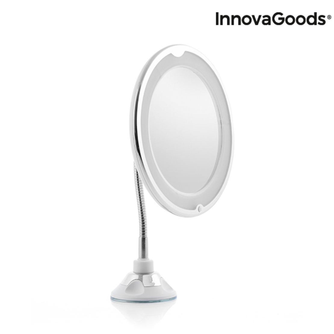 LED увеличително огледало с гъвкаво рамо и вендуза Mizoom InnovaGoods
