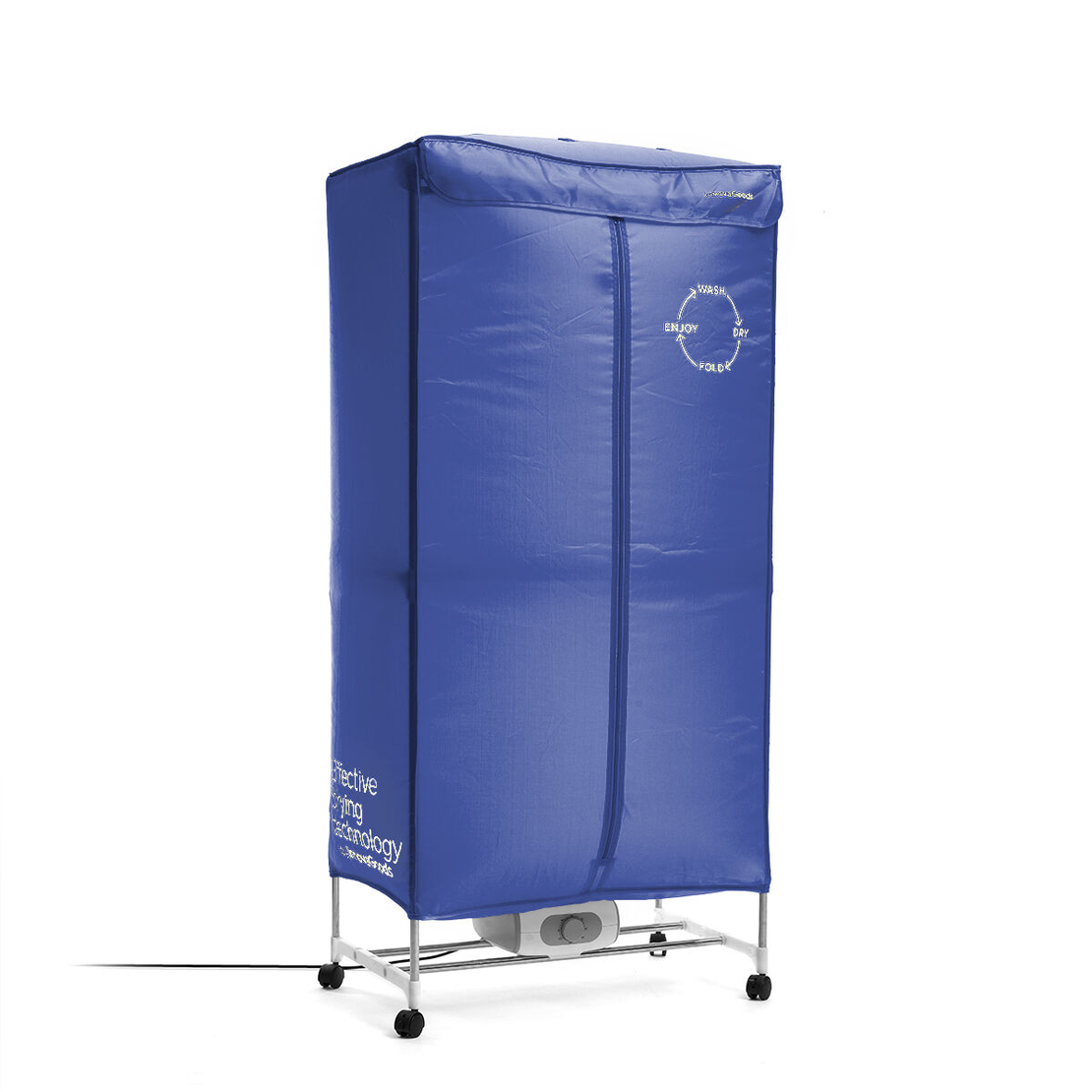 Преносим Електрически Сушилник за Дрехи с 2 Височини Dupledry Blue InnovaGoods 1200 W