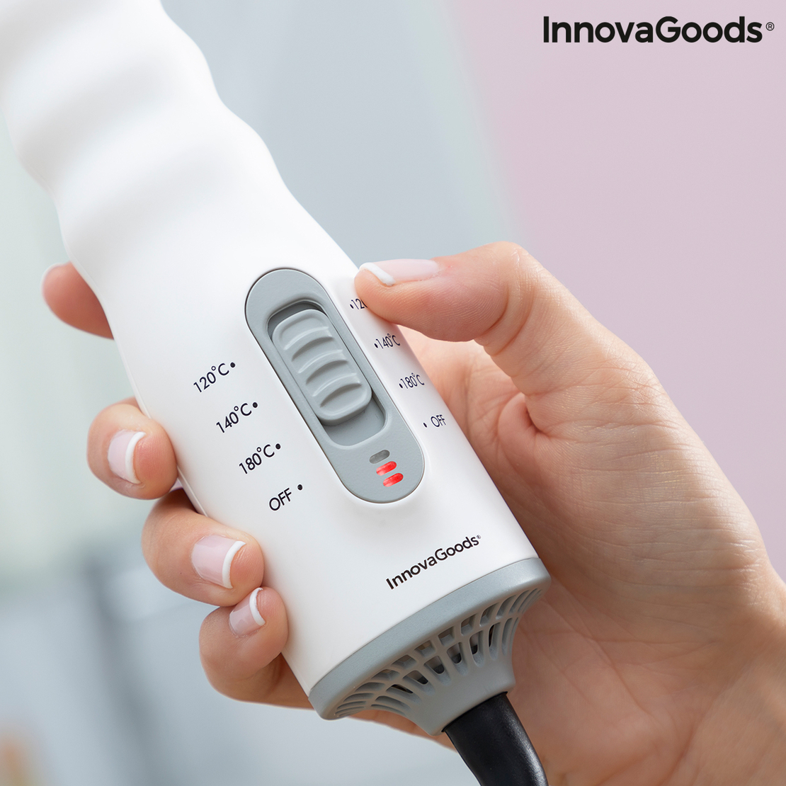 Сешоар, стайлър и преса за коса 3-в-1 Dryple InnovaGoods 550 W