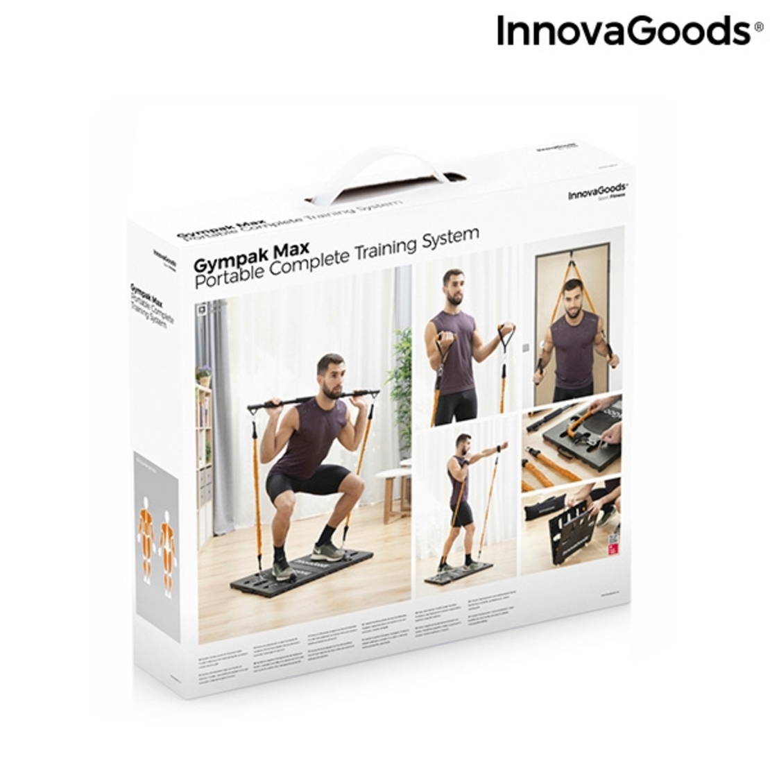 Интегрална Преносима Система за Обучение с Ръководство за Упражнения Gympak Max InnovaGoods