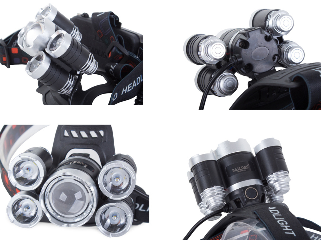 Bailong Cree LED челна лампа XM-L T6 4x XPE