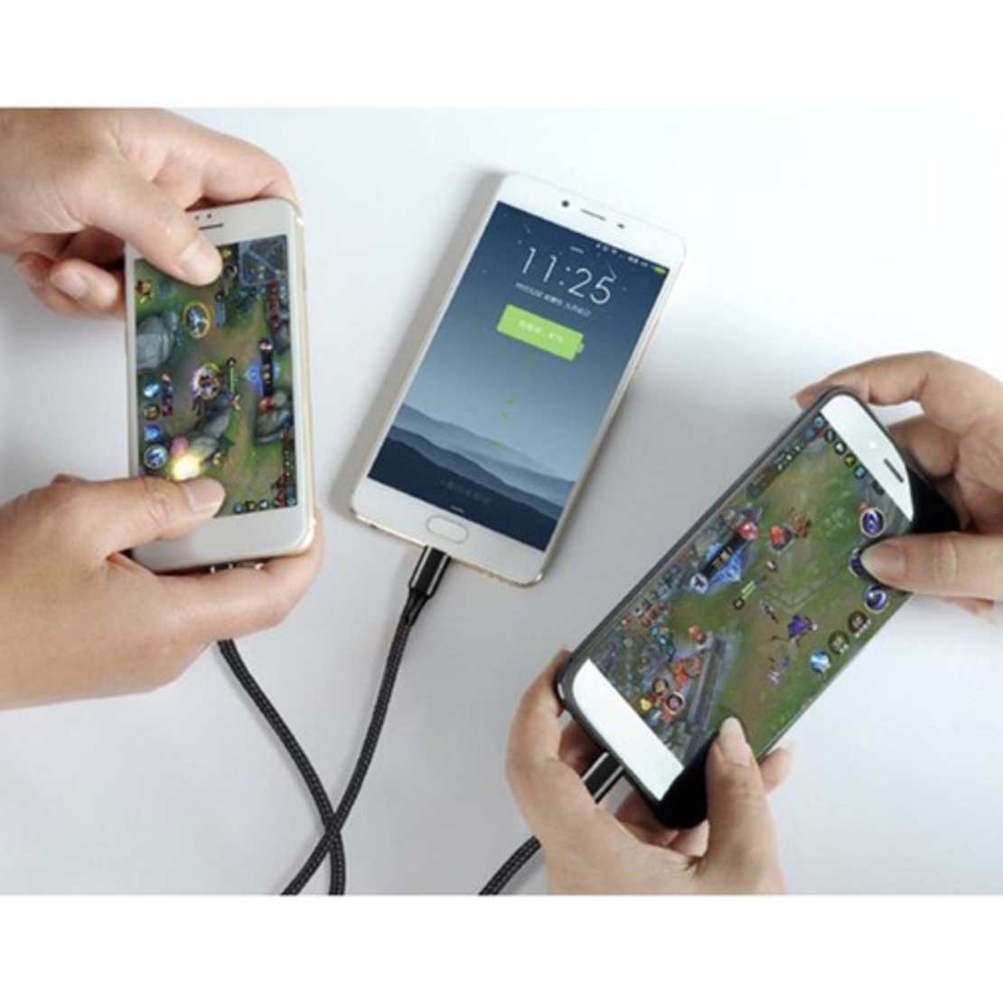 Кабел USB 3w1 Izoxis 22194