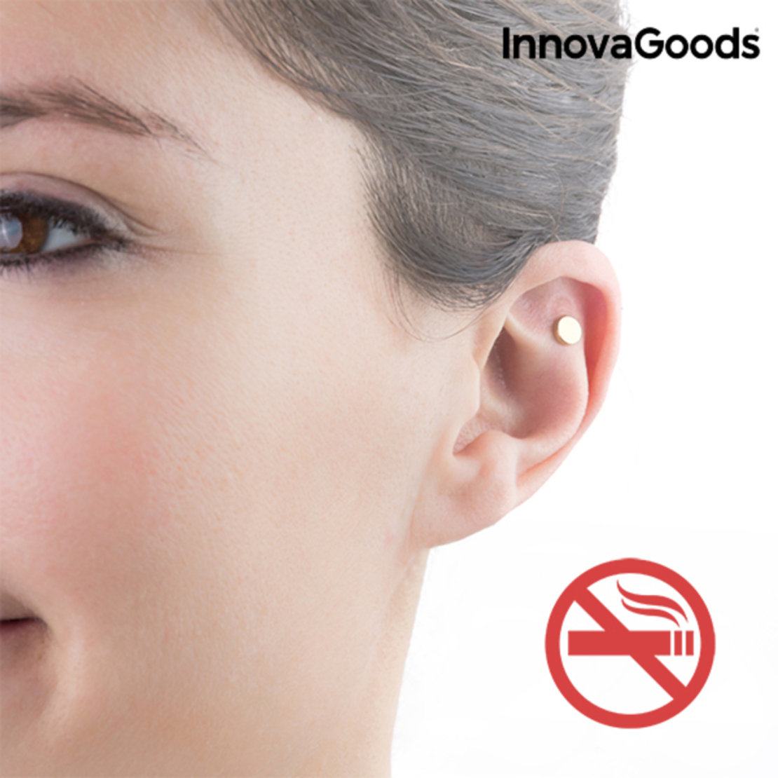 Магнит Против Тютюнопушене за Акупресура InnovaGoods