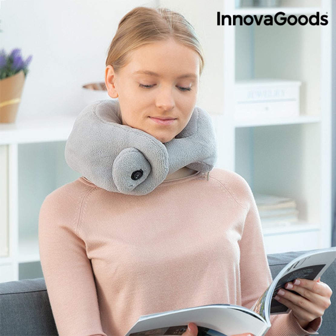 Масажираща Възглавница за Врат InnovaGoods