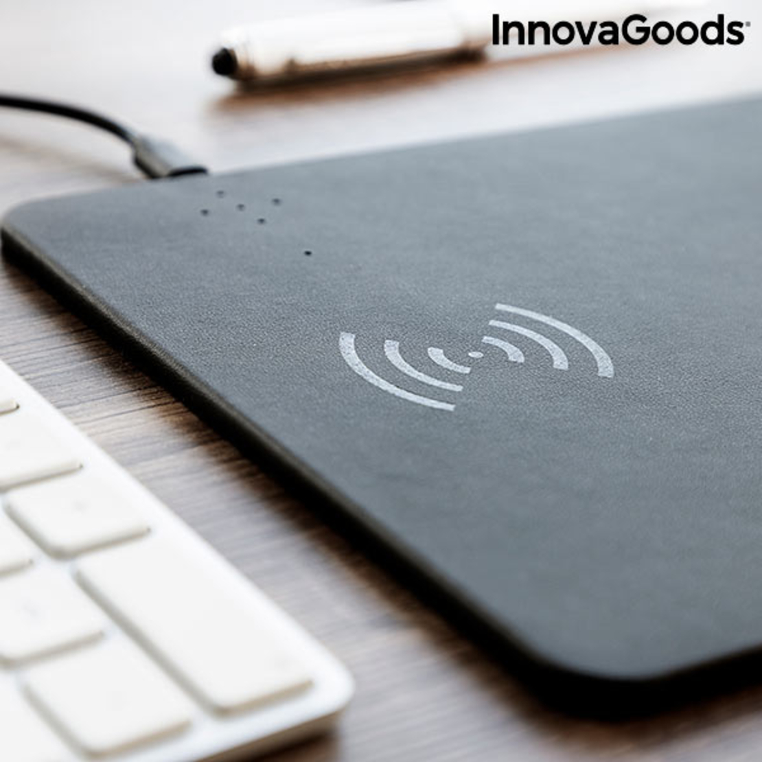 Подложка за Мишка 2 в 1 с Безжично Зареждане Padwer InnovaGoods