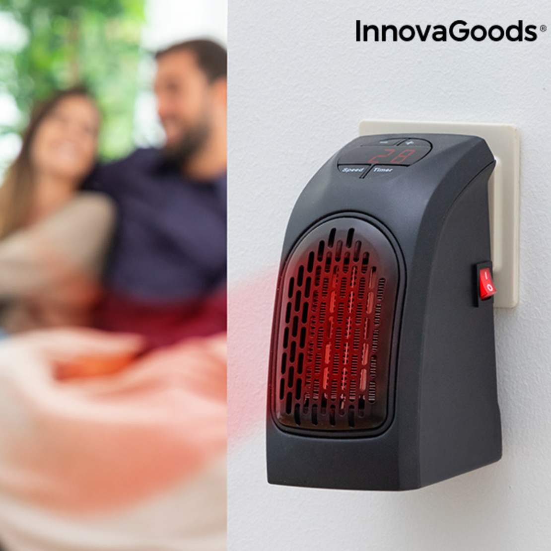 Термокерамичен Нагревател с Щепсел Heatpod InnovaGoods 400W