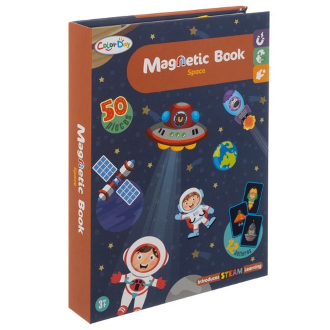 Магнитен пъзел - космос 24731