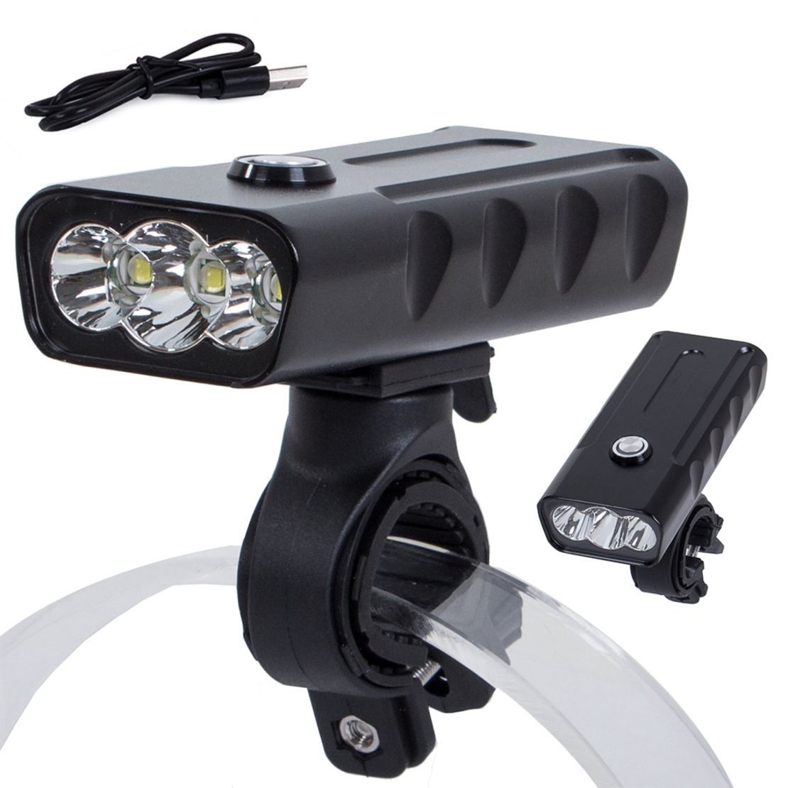 Велосипедна светлина предно led фенерче cree xm-l t6