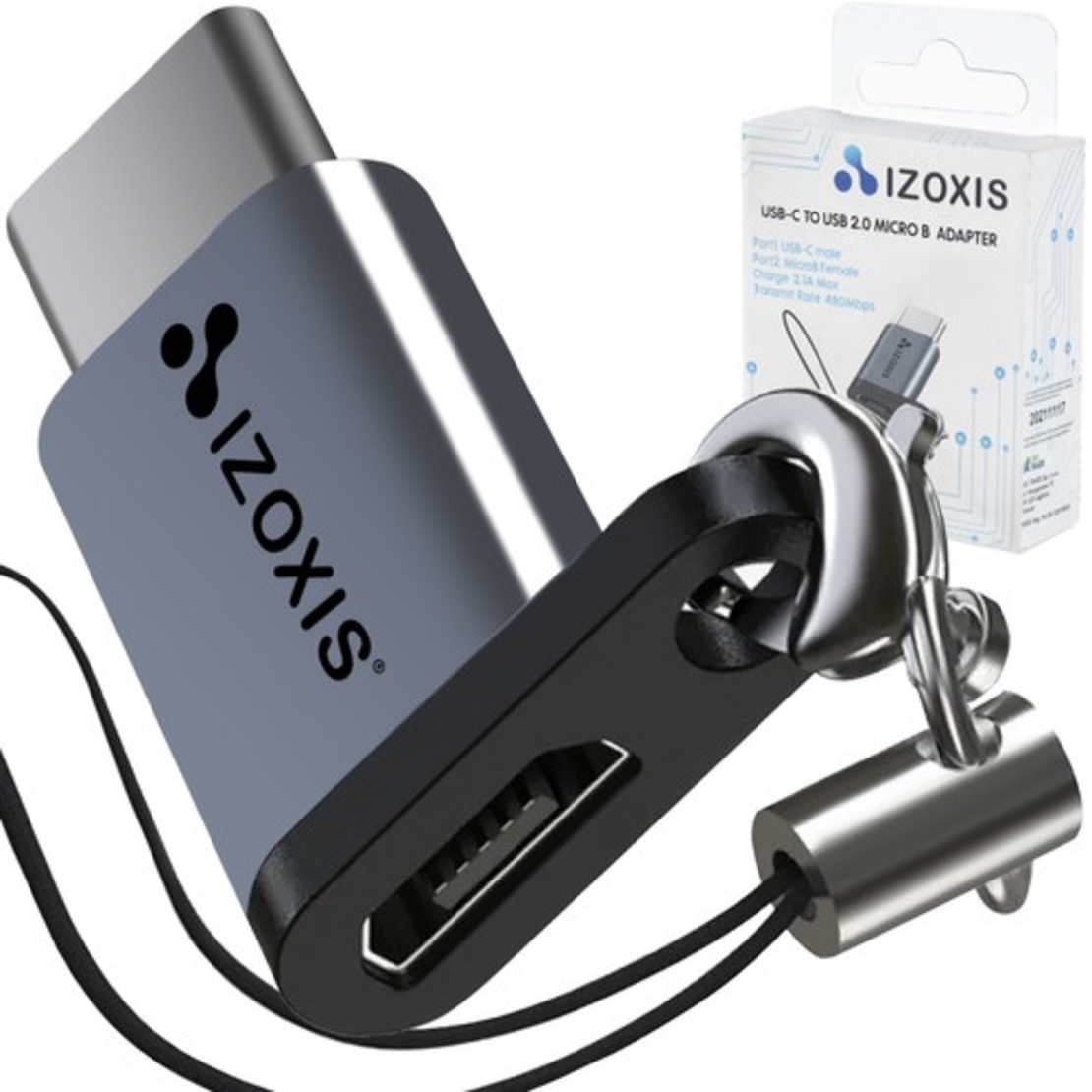 Адаптер USB-C - USB micro B 2.0