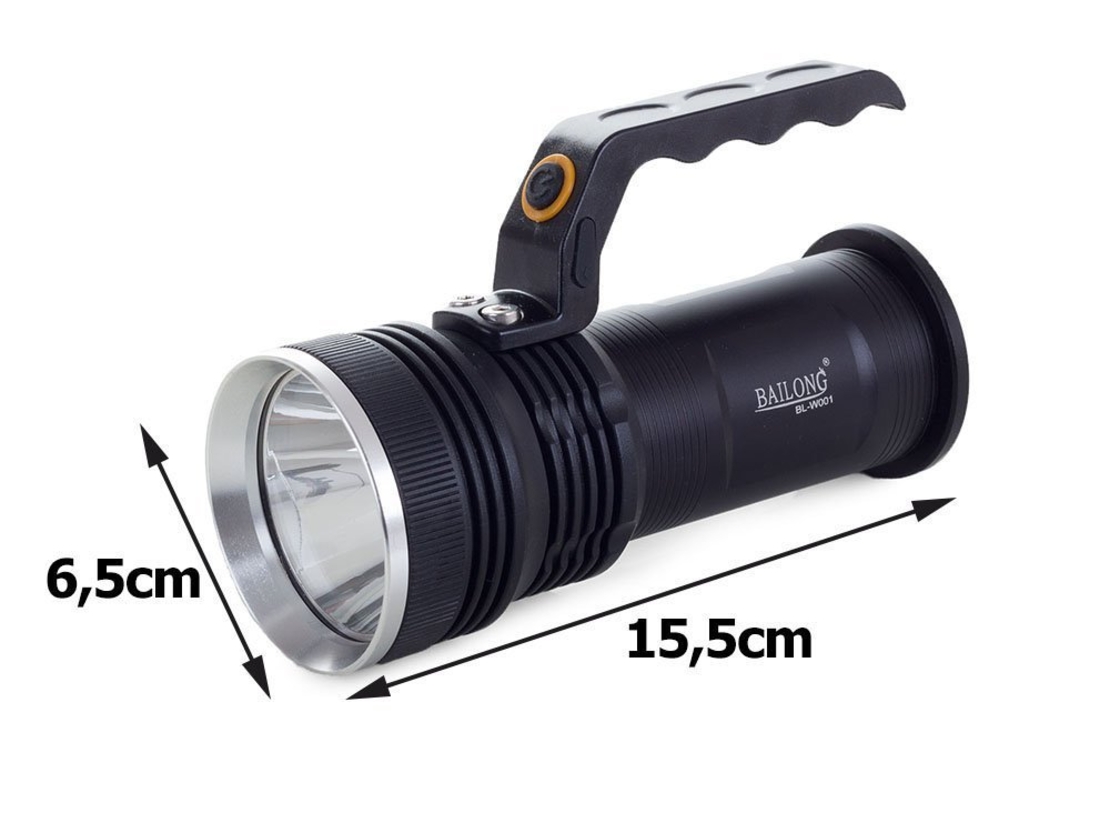 Bailong фенер полицейски прожектор led cree xp-e w001