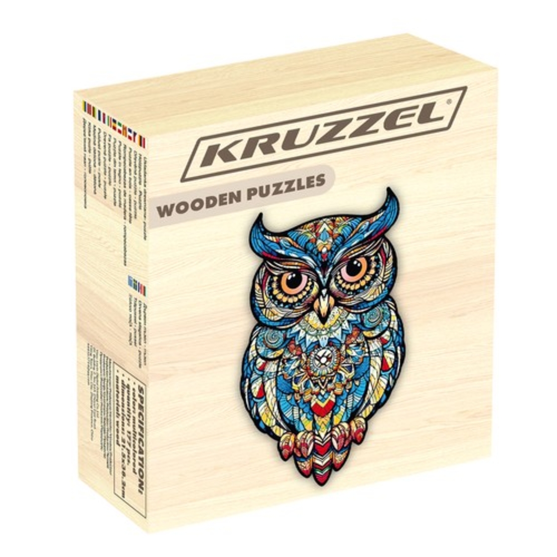 Дървен пъзел - пъзел Kruzzel 24551