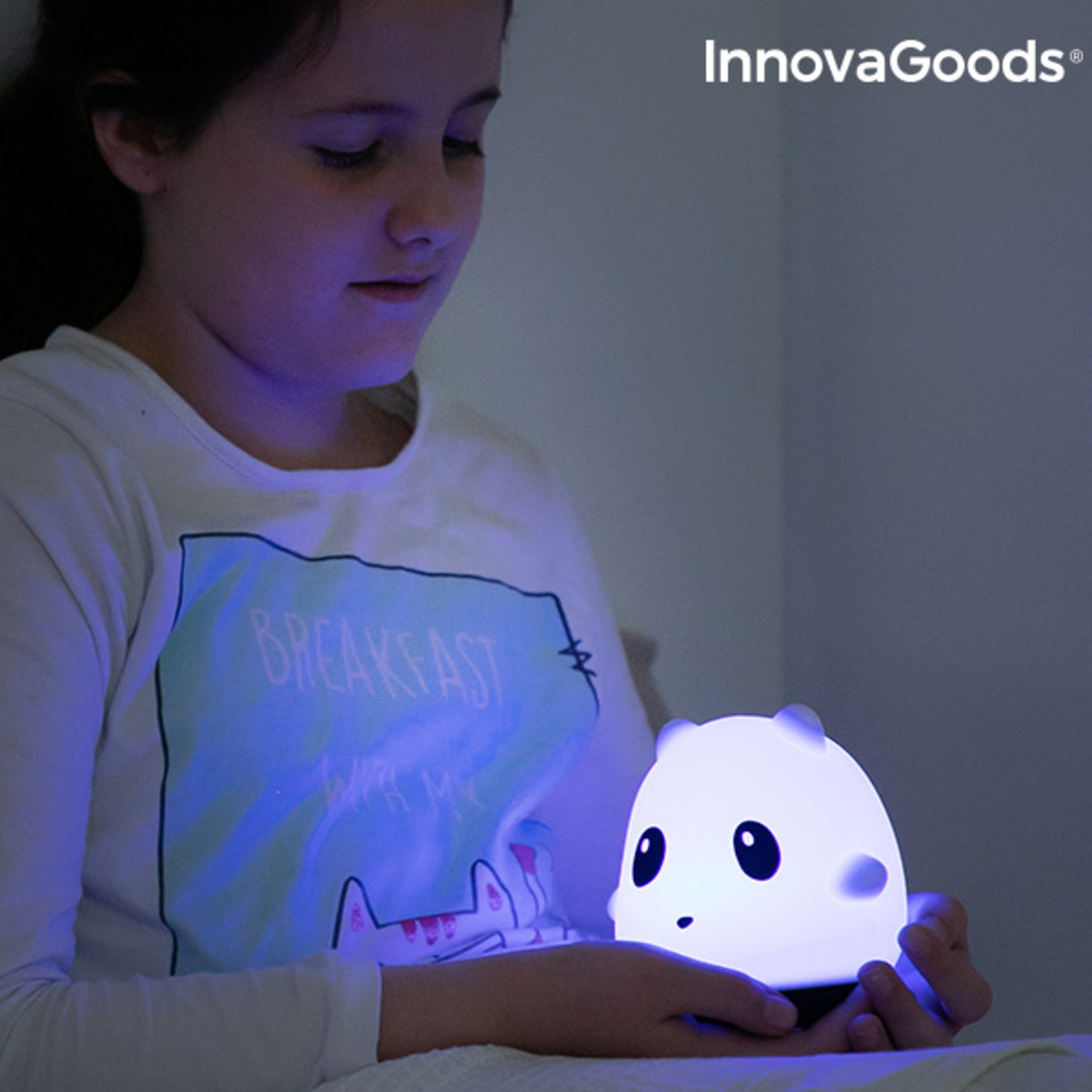 Зареждаща се Сензорна Силиконова Лампа Панда InnovaGoods