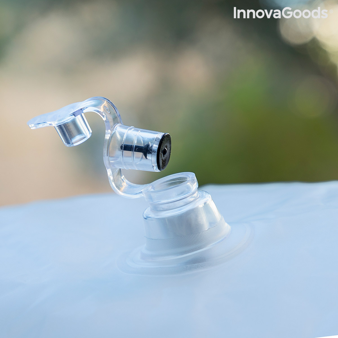 Надуваемо Кресло с Многоцветна LED Светлина и Дистанционно Управление Pulight InnovaGoods