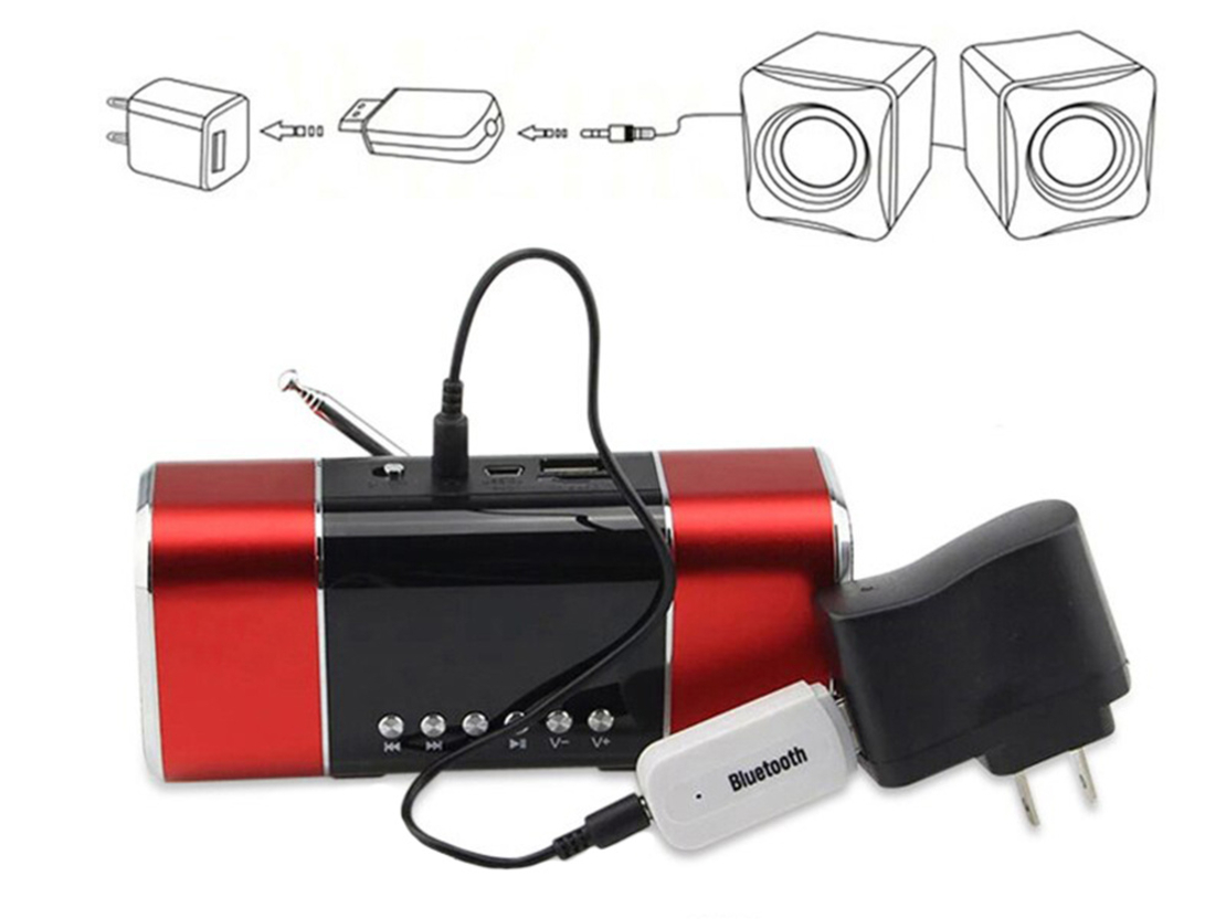 Аудио приемник bluetooth aux jac usb адаптер