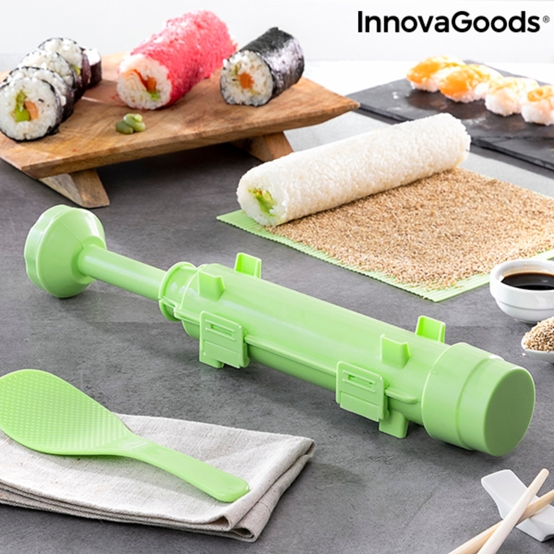 Комплект Суши с Рецепти Suzooka InnovaGoods 3 части