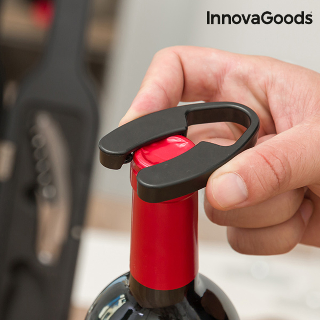 Кутия за Бутилка за Вино InnovaGoods (5 части)
