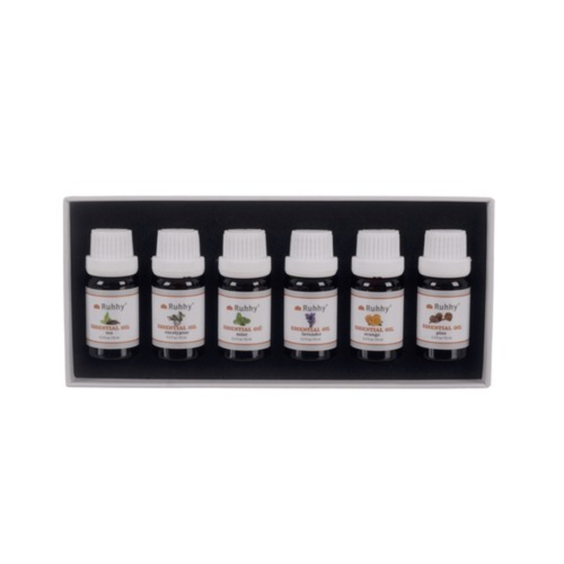 Етерично масло - комплект от 6 бр. 10 ml Ruhhy 21939