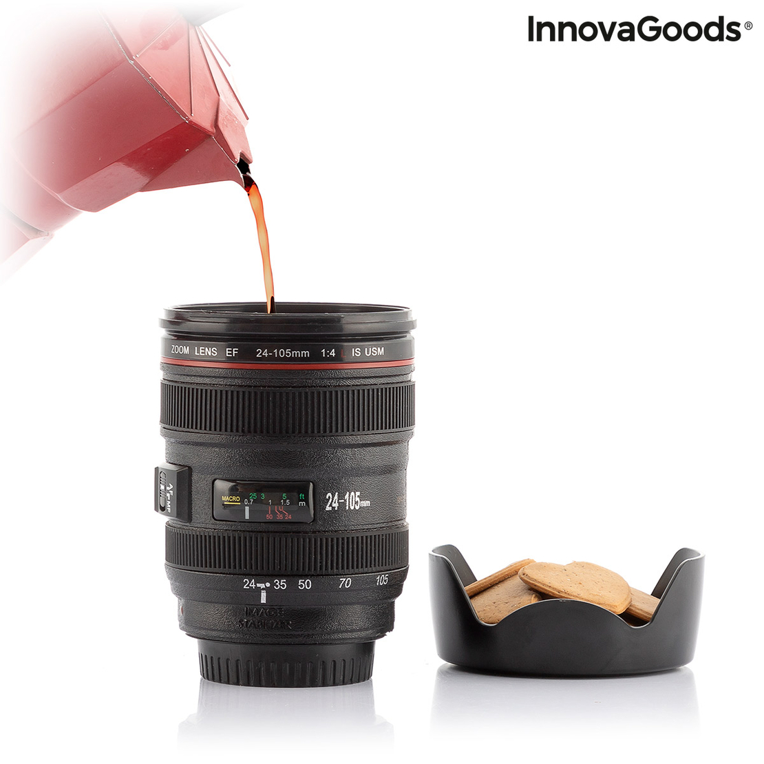 Мултифункционална Чаша с Капак Mukoffy InnovaGoods
