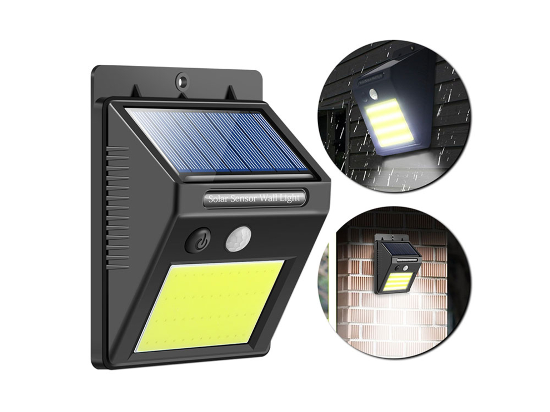 Соларна лампа сензор за движение 48 LED cob