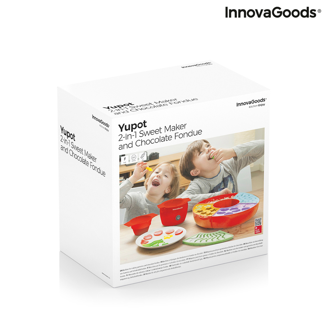 Машина за Приготвяне на Желирани Бонбони и Фондю за Шоколад 2 в 1 Yupot InnovaGoods