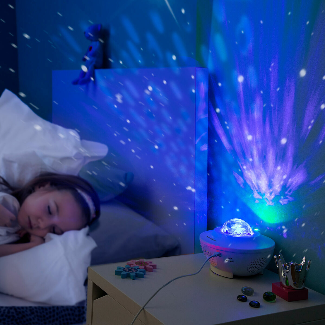 LED и лазерен звезден проектор с високоговорител Sedlay InnovaGoods