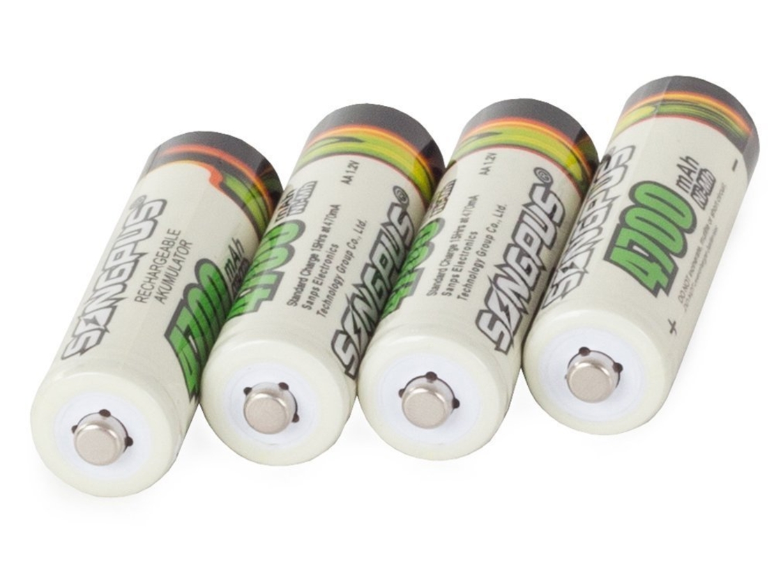 4 бр. AA R6 4700mah батерии