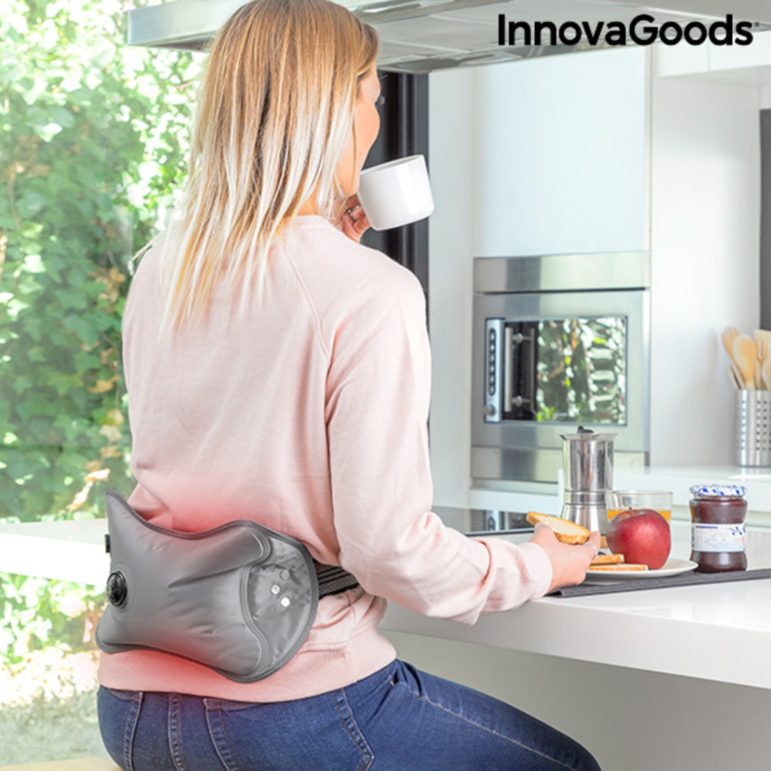 Презареждаща се Регулируема Торба за Топла Вода Hutter InnovaGoods 400W Сив