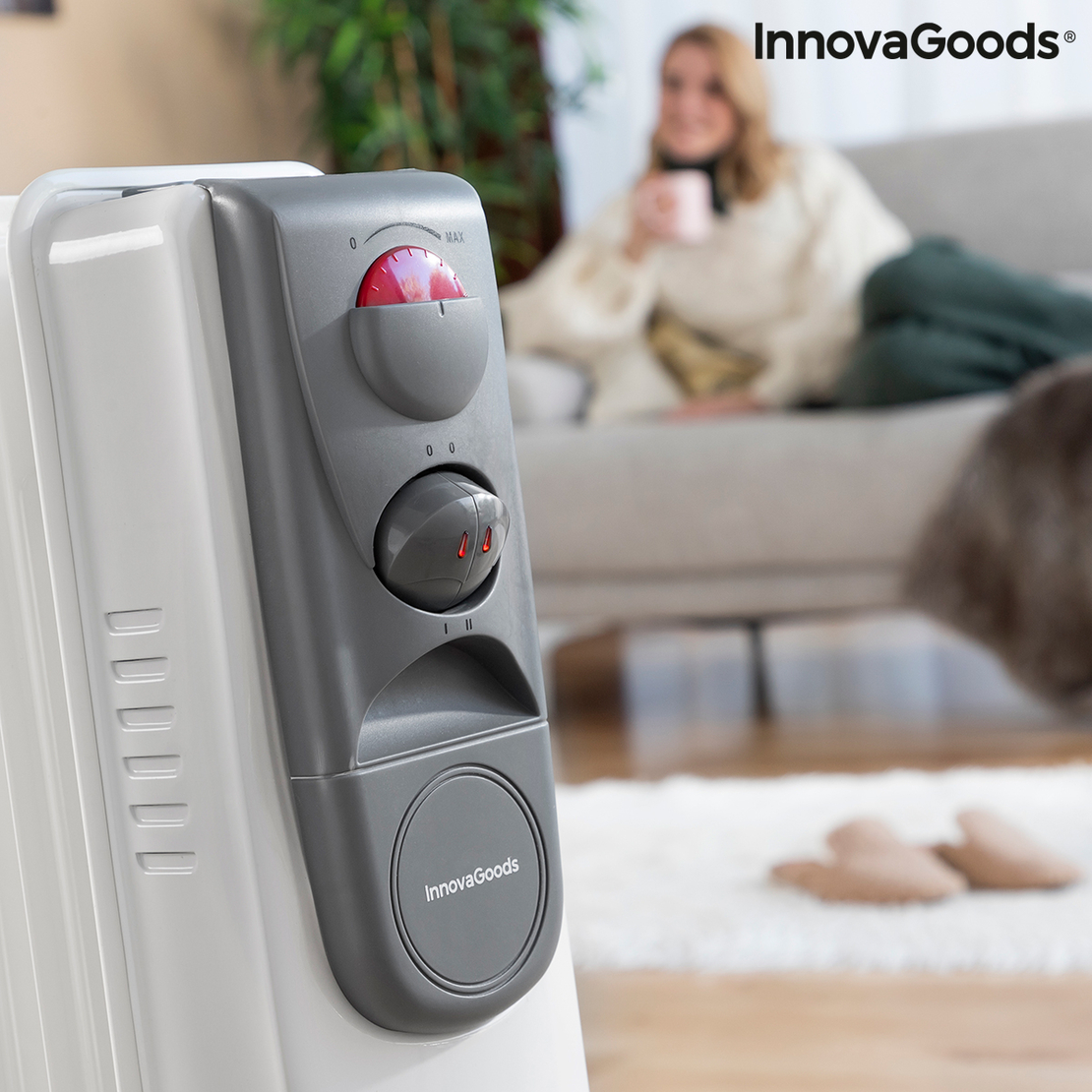 Маслен радиатор Oileven InnovaGoods 2500 W (11 ребра)