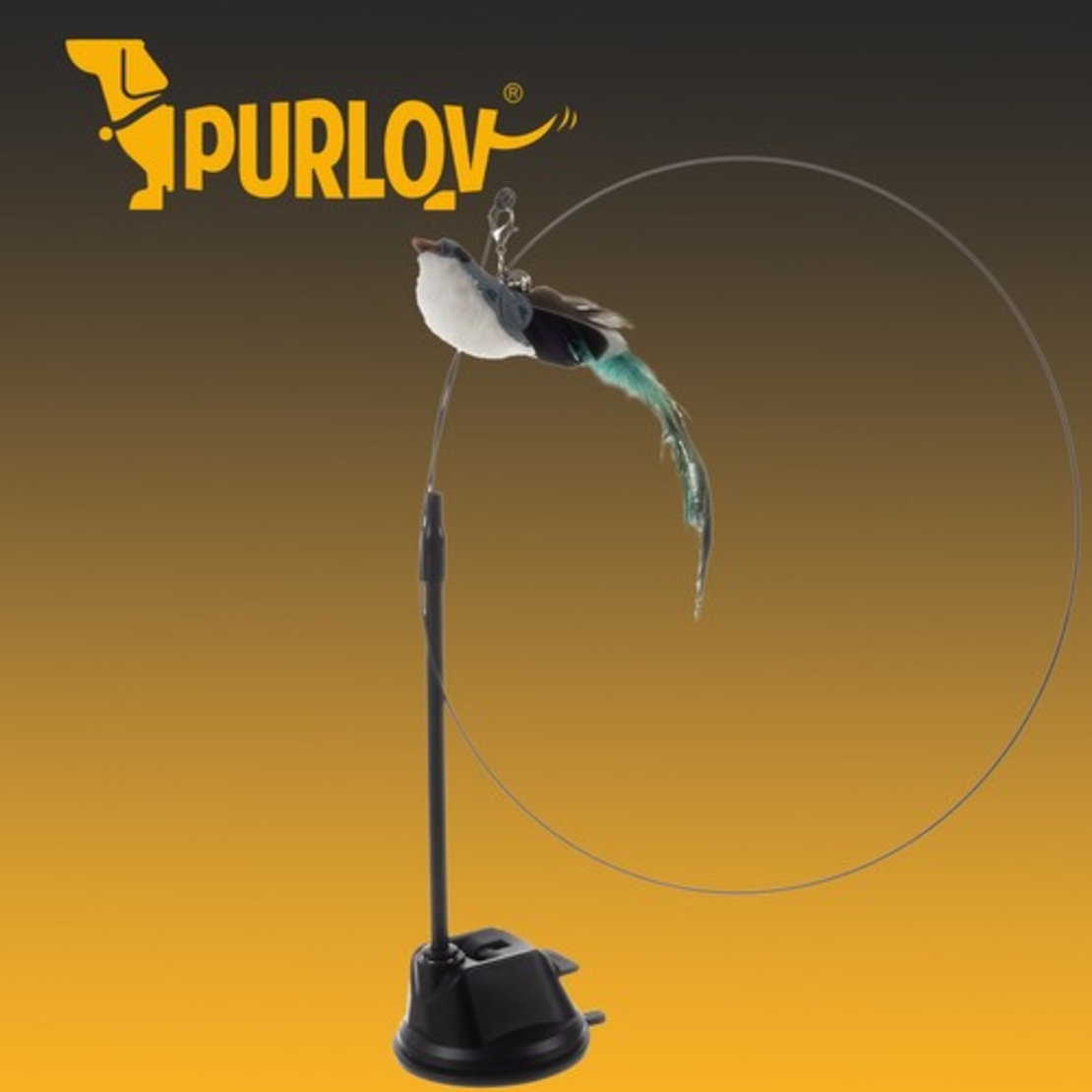 Играчка за котка с вендуза Purlov 22099