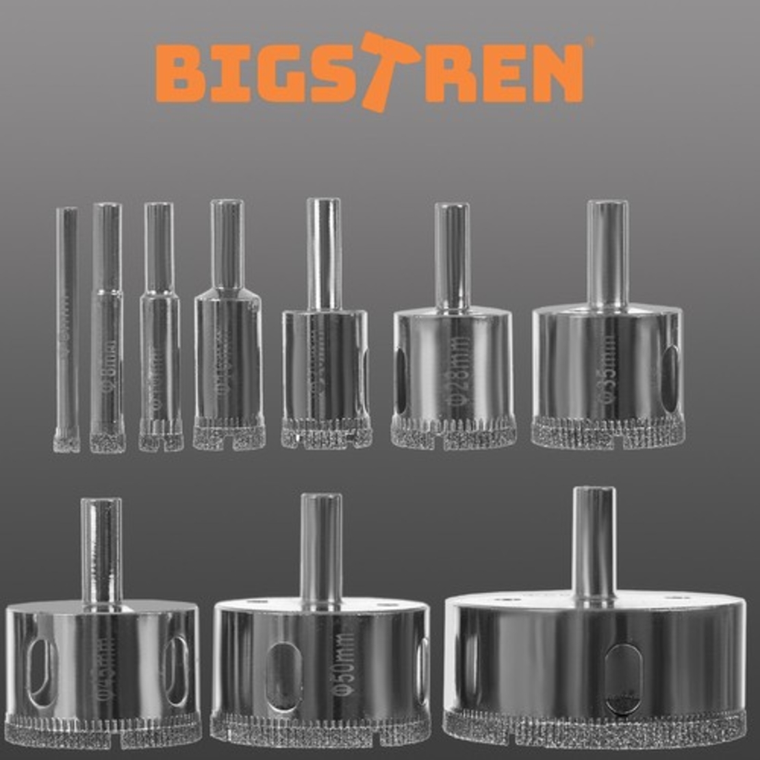Диамантени циркуляри - комплект 10 бр. Bigstren 21641