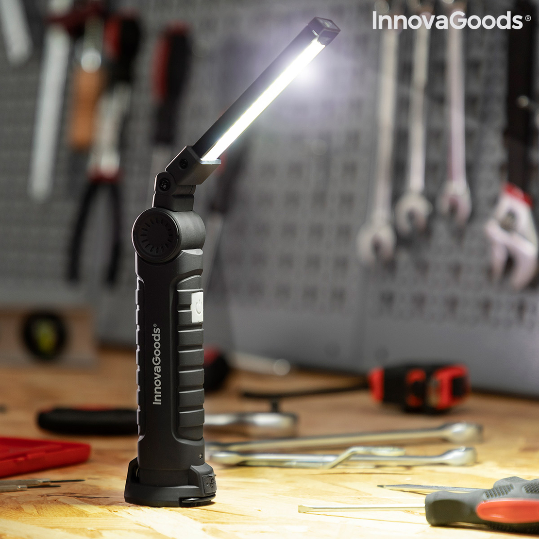 5 в 1 акумулаторно магнитно фенерче LED Litooler InnovaGoods