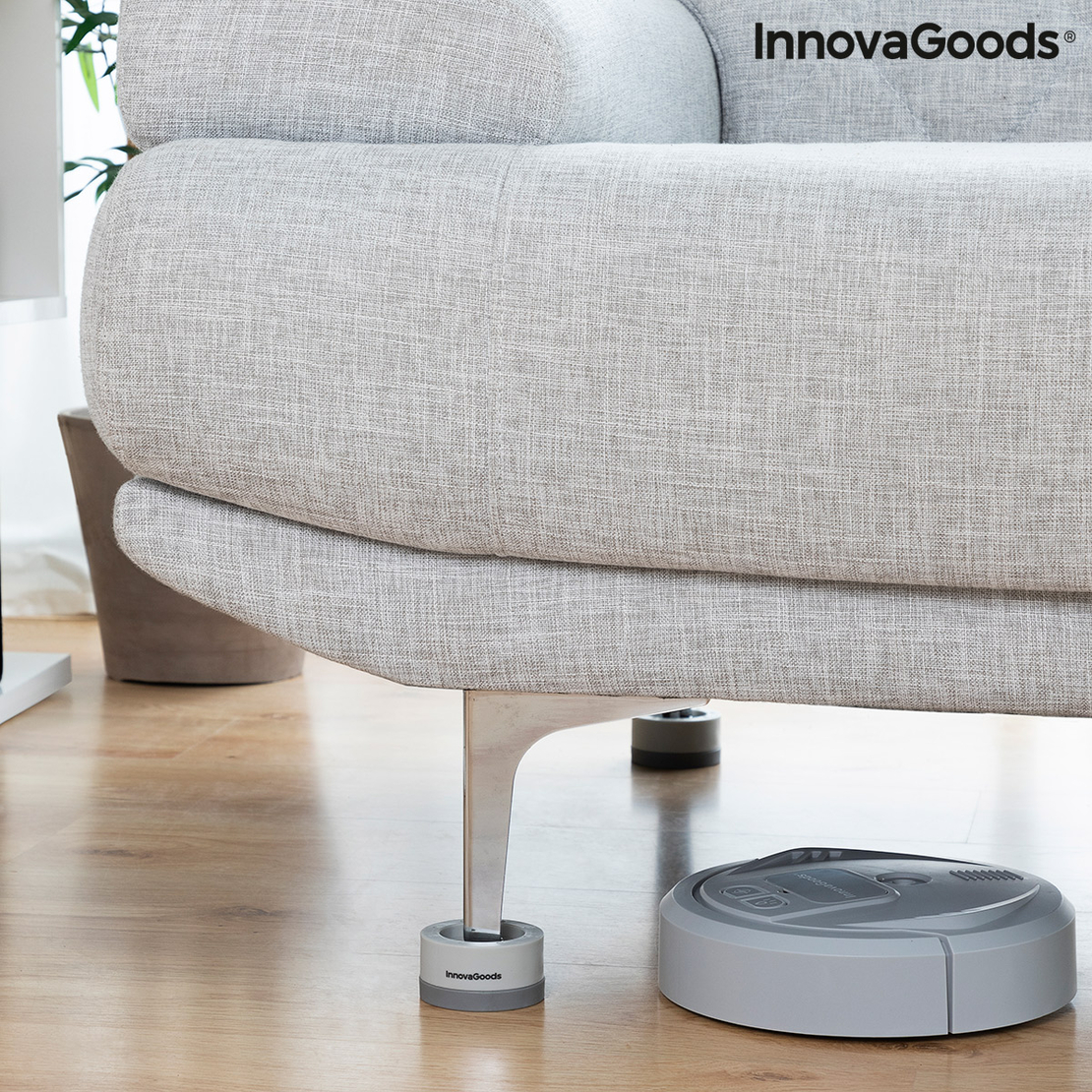 Подреждащ се комплект антивибрационни крачета Novib InnovaGoods 4 броя