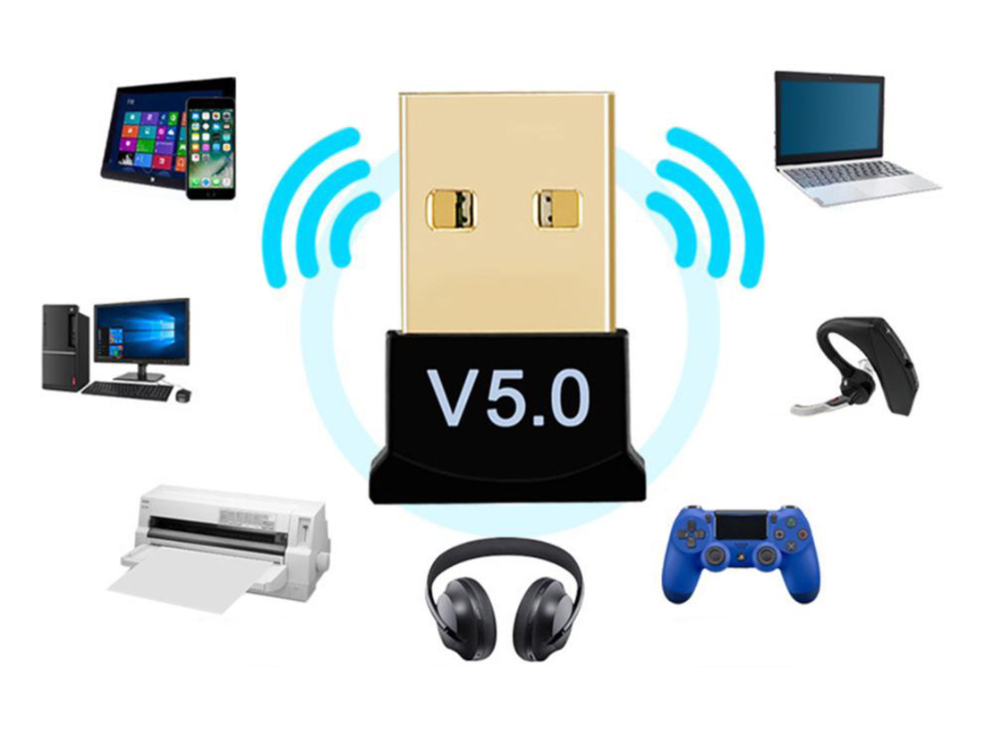 Bluetooth донгъл 5.0 високоскоростен usb адаптер бърз