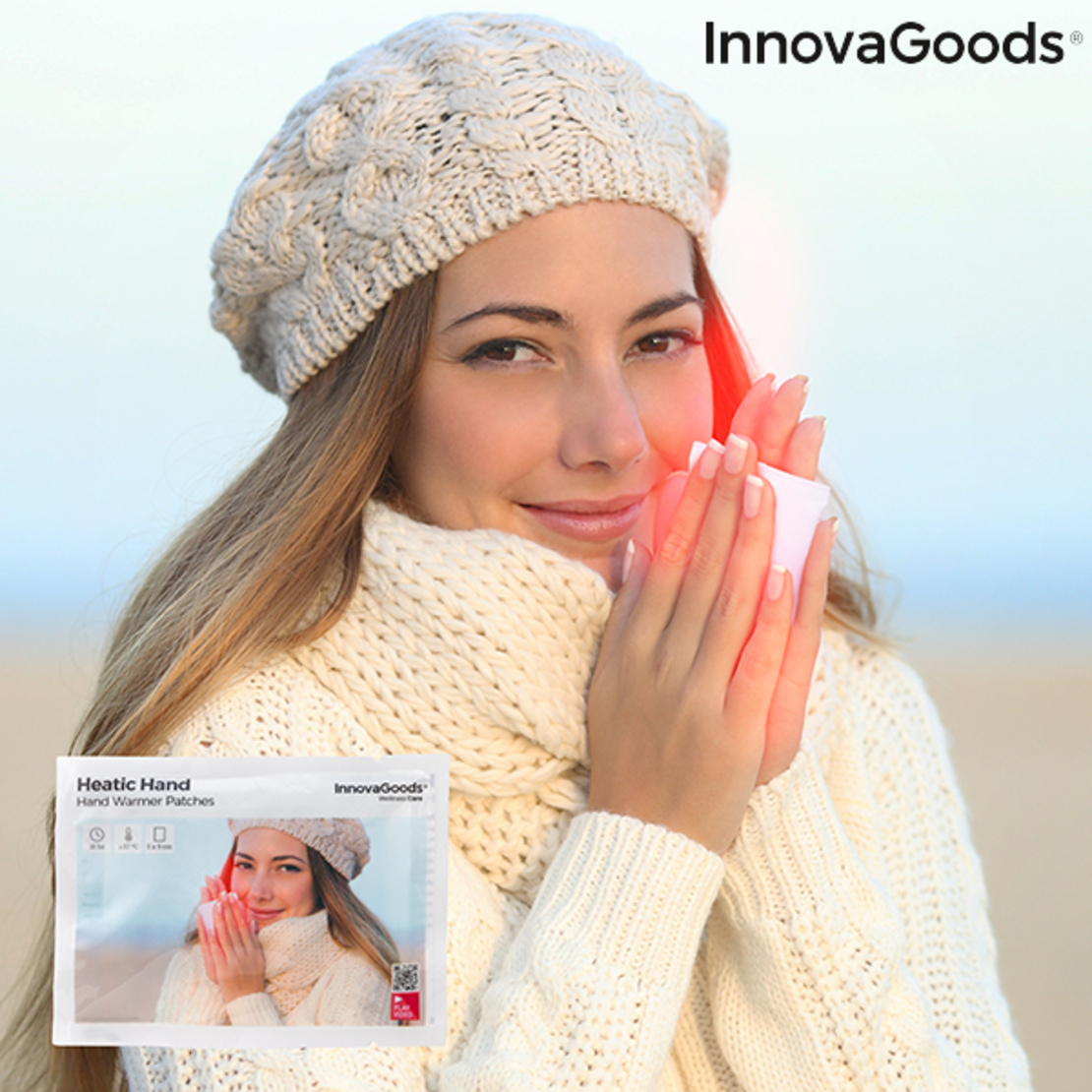 Подложки за Загряване на Ръце Heatic Hand InnovaGoods (опаковка от 10)