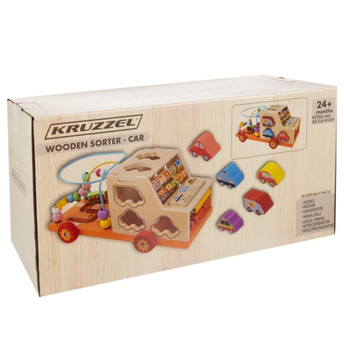 Дървена игра камион  7в1 Kruzzel 22652