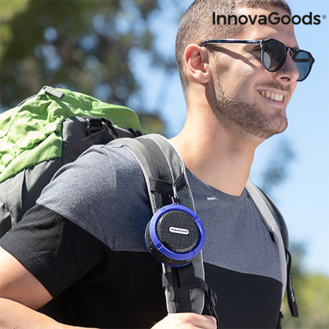 Безжична Преносима Блутут Колона Waterproof DropSound InnovaGoods