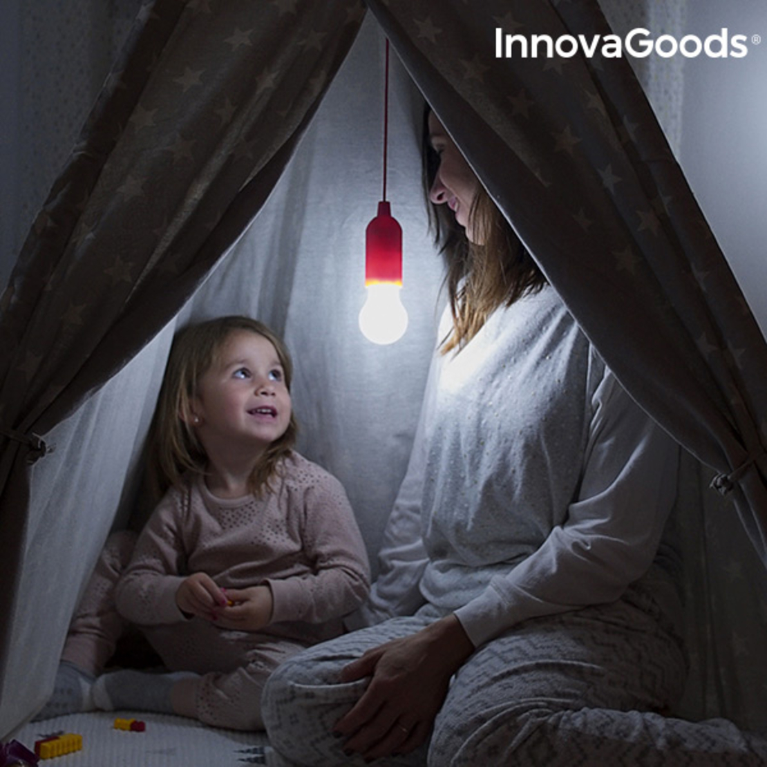 Преносима LED Крушка с Кабел InnovaGoods